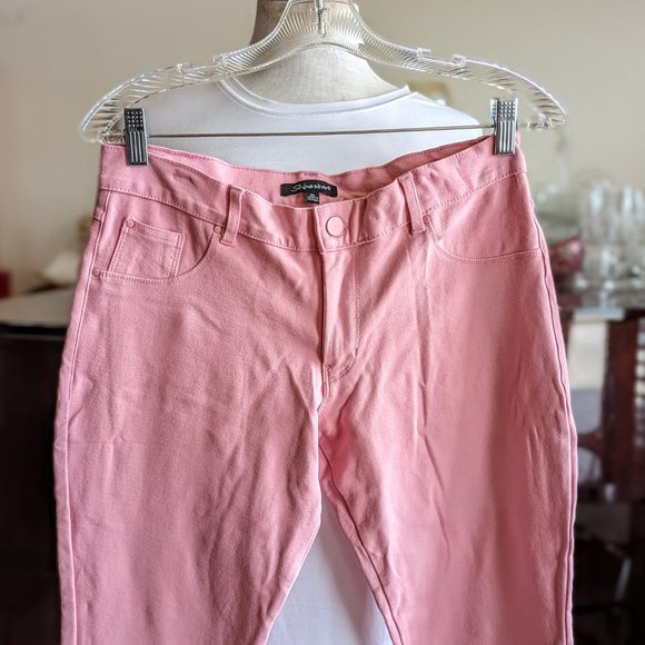 Shinestar pink stretch pants/leggings.   Sz XL - Picture 4 of 13